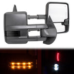 Cadillac Escalade 1999-2000 Power Towing Mirrors Smoked LED Lights